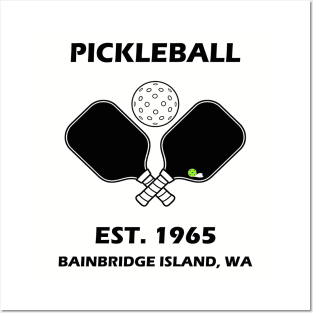 Pickleball Established 1967 Posters and Art